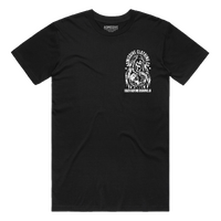 ADM1BY12 - DISHONOUR TEE BLACK YOUTH 12*