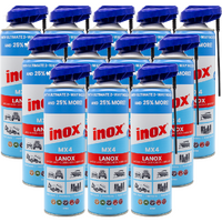 INOX4TW - MX4 LANOX LUBE TWO WAY STRAW 300G (12/CTN)*