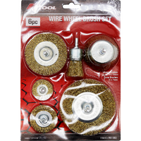 UPWWBS - WIRE WHEEL BRUSH SET (6 PIECE)*